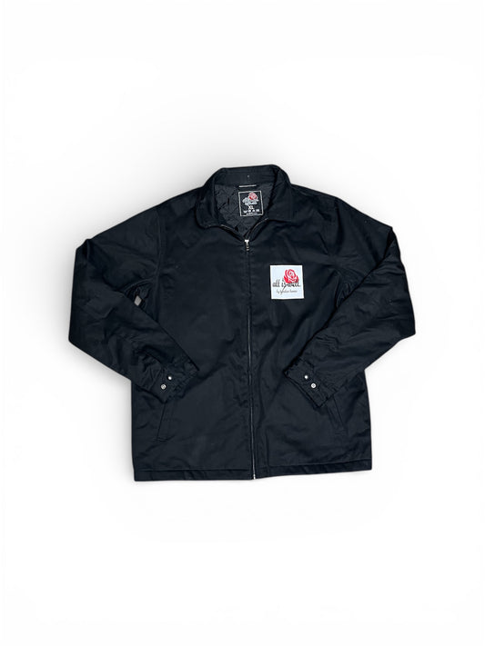 4. ALL IS WELL | WORKMAN JACKET w/zipper | BLACK&RED
