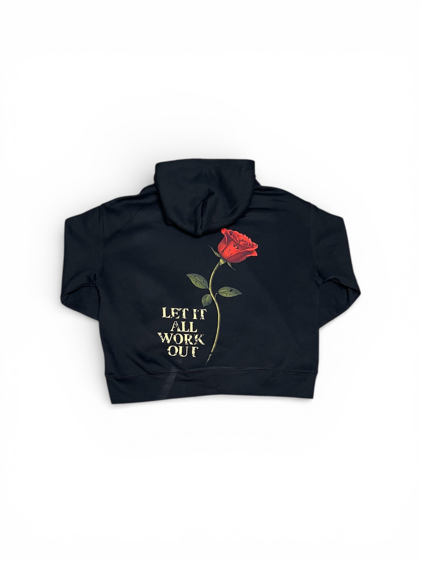 1. “LET IT ALL WORK OUT” | LADIES HOODIE | BY LUNDON LAMIR