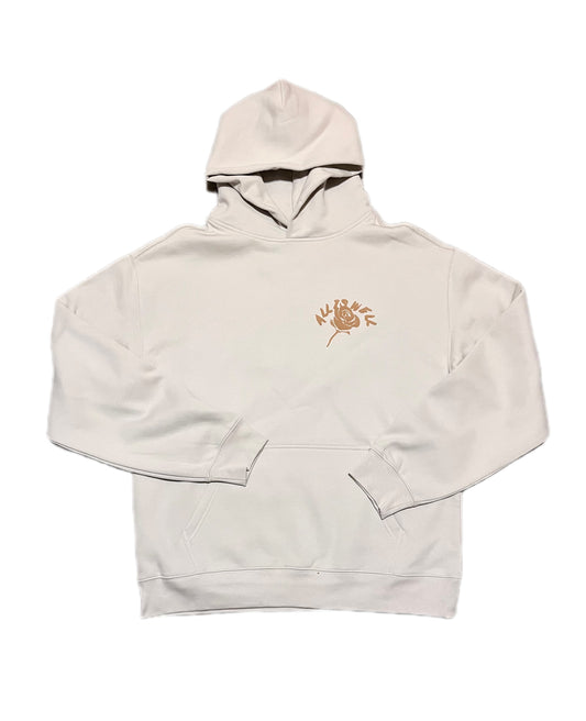 Offwhite&Beige ALL IS WELL HOODIE