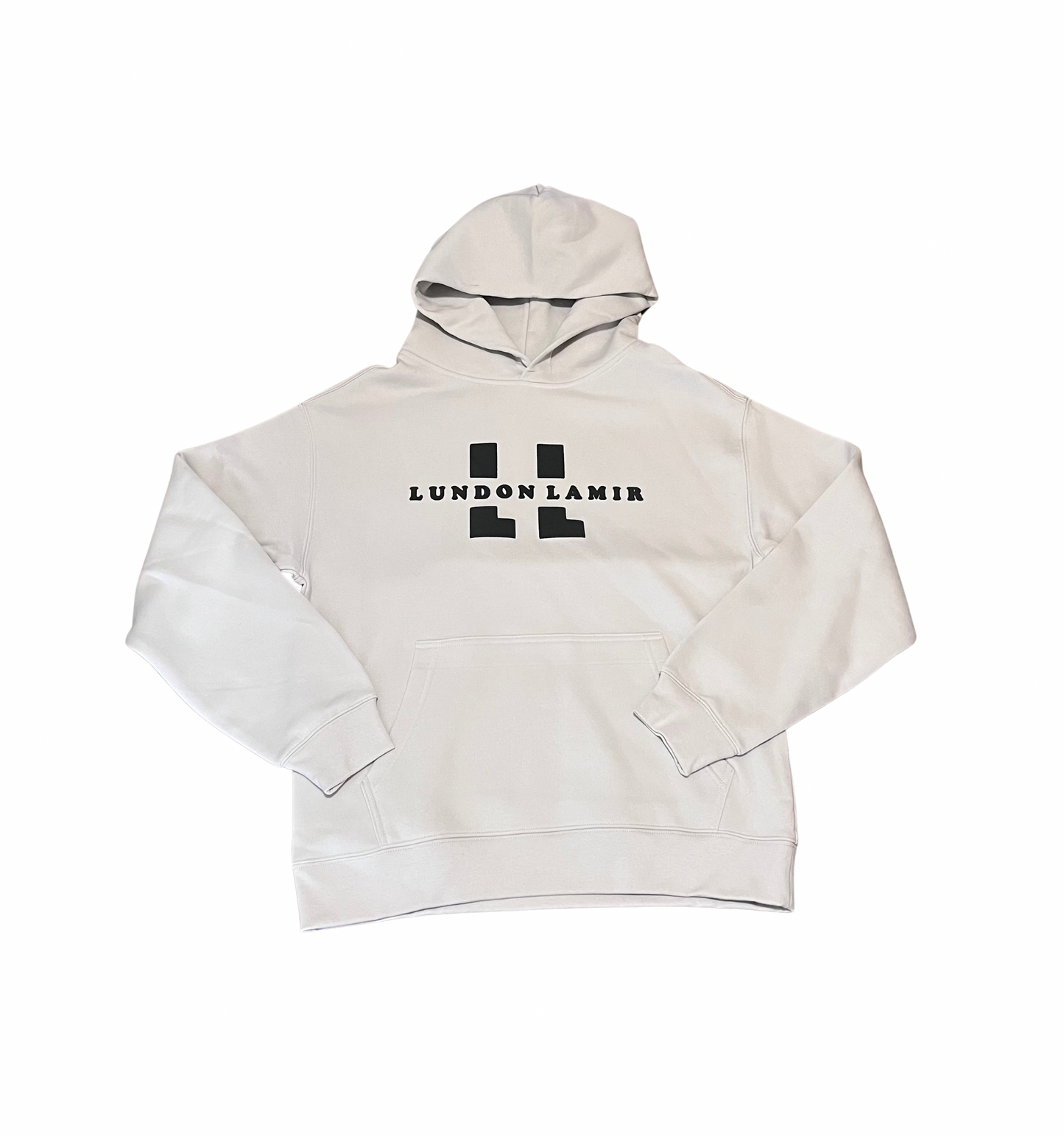 Creme&Forest Green - Lundon LaMir signature hoodie - Relaxed fit